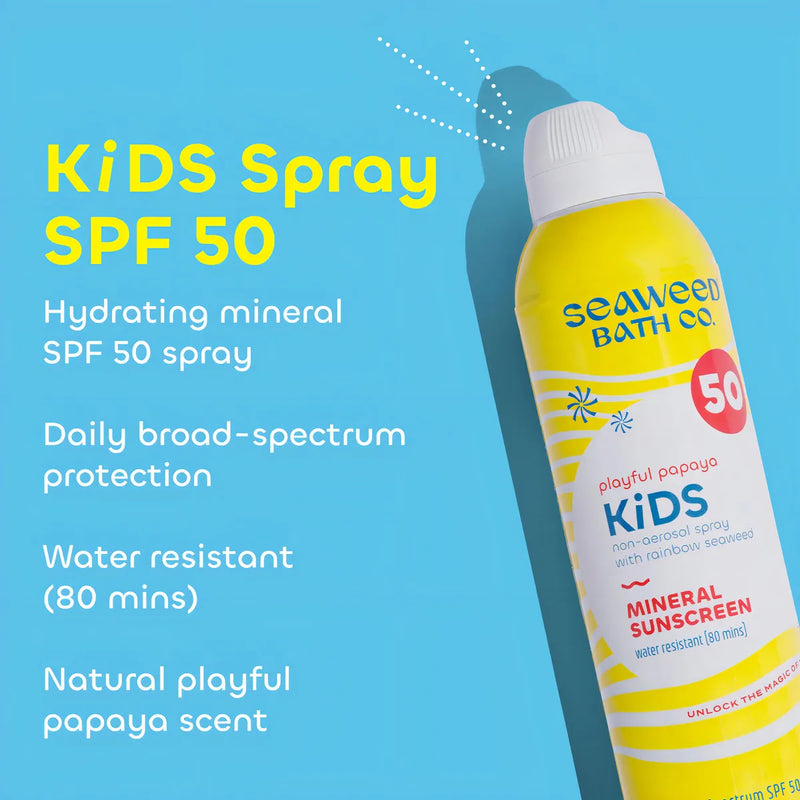 Seaweed Bath Co Clear Cover Face Fluid Spf 50 Protector Sola