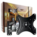 Soporte De Tv Brazo Escualizable 14 55 Hdl-117b-2 Color Negro
