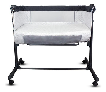 Cuna Colecho Bebesit Side By Side Con Mosquitero Negro