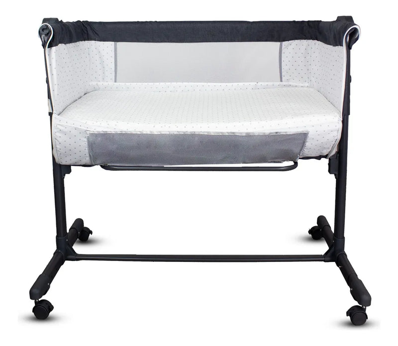 Cuna Colecho Bebesit Side By Side Con Mosquitero Negro