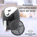 Freidora De Aire Renahouse Air Fryer Capacidad 4.5 Litros Negro