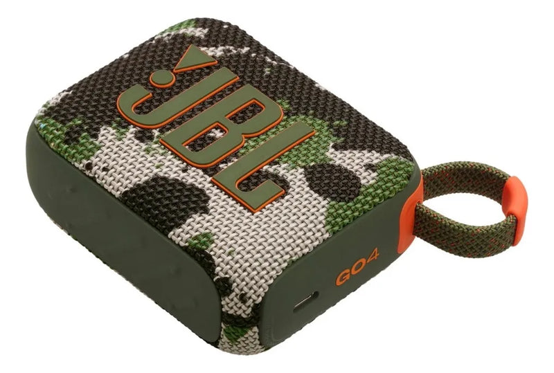 Bocina Portátil Jbl Go 4 Bluetooth, Camuflaje. Color Camuflaje