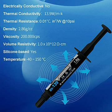 Pasta Térmica Bsff 1.8g Con Kit - Alto Rendimiento