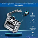 Auriculares inalámbricos Bluetooth Super Stereo M25 de color gris