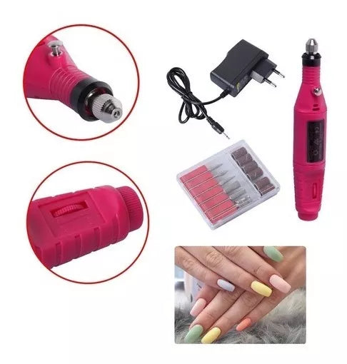 Pulidora De Uñas Electrica Portatil Manicure Profesional