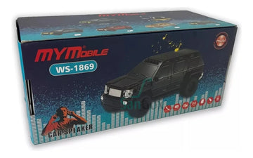 Parlante Portatil En Forma De Carro Bluetooth Ws-1869 Dorado