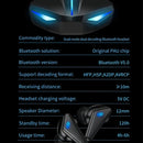 Auriculares Bluetooth 5.0 Inalámbricos K55 Tws Game Sports Color Negro