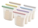 5 Bolsas De Almacenamiento De Leche Materna De Silicona