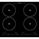 Estufa De Inducción 4 Puestos Estufa Empotrable Digital Cristal Negro
