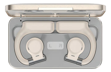 Auriculares Wiwu Clera Sound T18, estéreo, Bluetooth V5.2, color marfil