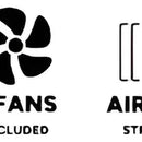 Chasis Airone 100 Mesh 1m-w Blanca 6.fan 120mm