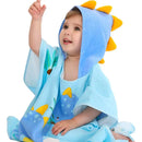 Gneliwm Toalla De Bao Con Capucha Para Nios, Poncho De Algod