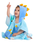Gneliwm Toalla De Bao Con Capucha Para Nios, Poncho De Algod