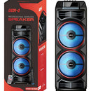 Torres De Sonido Gd-2885 Con Control Y Micrófono Negro