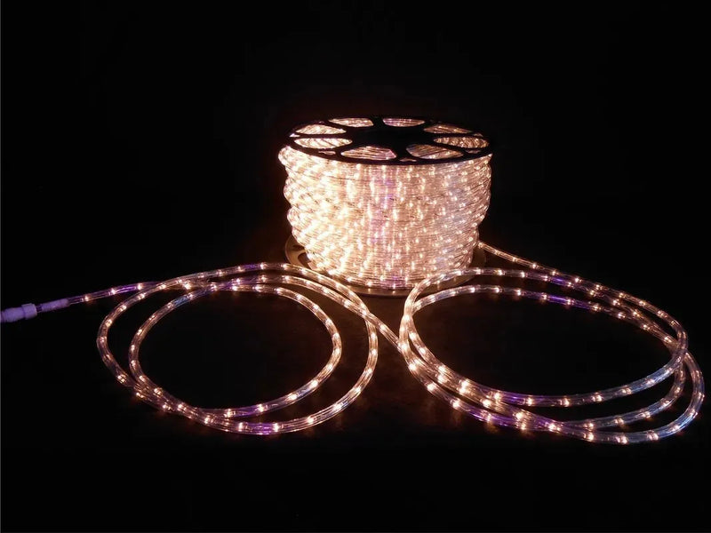 Manguera Led 3 Vias Luces Navideñas 70mt Blanco Cálido