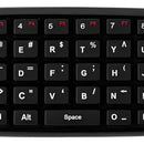 Mini Teclado Inalambrico Air Recargable Gadnic Mouse Color del mouse Negro Color del teclado Negro