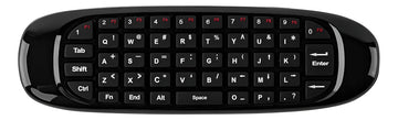 Mini Teclado Inalambrico Air Recargable Gadnic Mouse Color del mouse Negro Color del teclado Negro