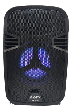 Parlante Portatil Bluetooth Recargable Nia An-085 Negro
