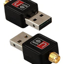 Adaptador Receptor Wifi Usb Inalambrico 150 Mbps Con Antena