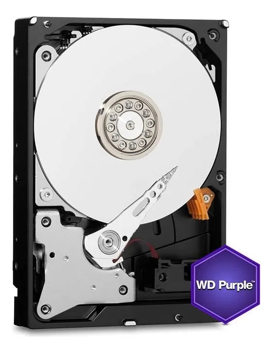 Disco duro interno Western Digital WD Purple WD20PURZ 2TB púrpura