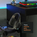 Escritorio Gamer Madesa 9414 Para Pc Y Consola Color Negro