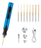 Mini Taladro Inalámbrico 3 Velocidades Con 8 Brocas Pequeñas