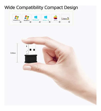 Tarjeta De Red Wifi Mini Usb Tenda W311mi 2.4 Ghz 150 Mbps