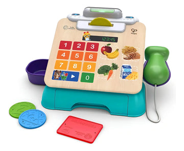 Juego Didáctico Caja Registradora Interactiva Hape 800914 Color Multicolor