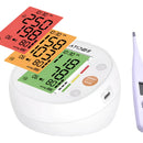 Tensiómetro Digital Latidos Altavoz + Termometro Buzzle Blanco