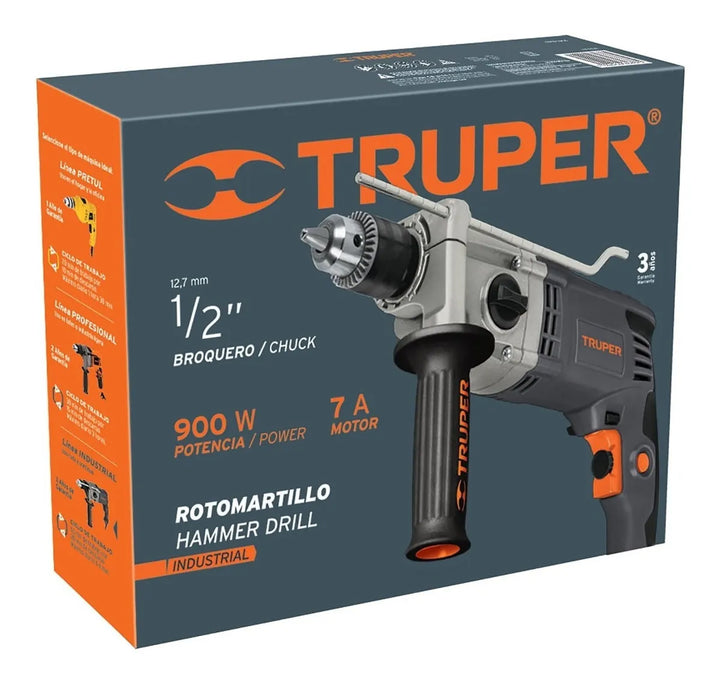 Taladro Percutor 1/2 Industrial 900w Truper
