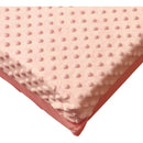 Cojín Colchoneta Cuna Corral De Bebés 90 X 60cm Plastificada Color Rosada Claro