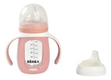 Beaba Vaso De Vidrio 2 En 1 Para Entrenamiento De Biberon A