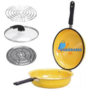 Sartén Doubletta + Accesorios Dual Doble Redondo.