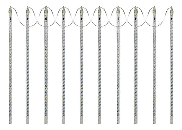Extensión 10 Tubos Con Luces Navideñas Led Alpine