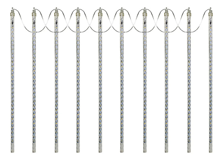 Extensión 10 Tubos Con Luces Navideñas Led Alpine