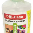 Silicona Liquida 500ml Offi-esco *1 Unidad Transparente