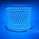 Manguera Navideña Plana Azul 180 Led Mt Rollo 50mt 110v Ip65