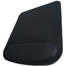 Pad Mouse Negro Cuadrado Acolchado En Espuma Viscoelastica