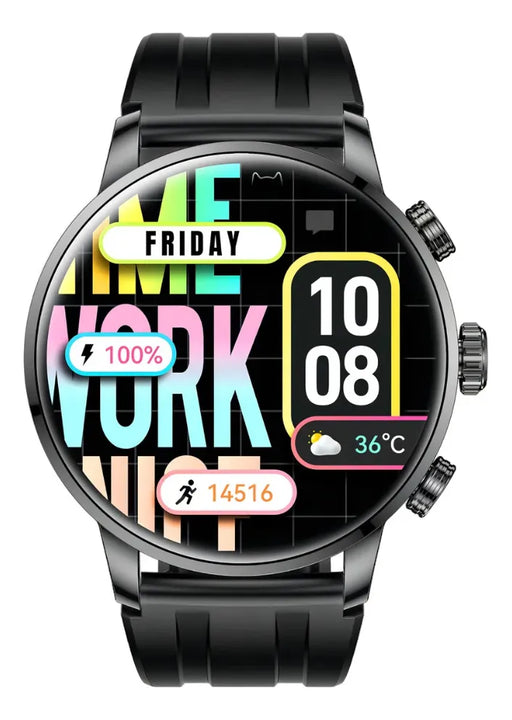 Reloj Inteligente Smartwatch Kieslect Kr2 Pulso Magnetico Blanco Negro