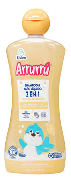 Shampoo Arrurrú SHAMPOO Y BAÑO ARRURRU 2 EN 1 AVENA 400 ML