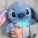 Peluche Stitch Mediano Bolsa Para Cólicos Menstruales Azul Acero