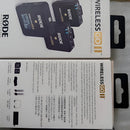 Micrófonos Rode Wireless GO II Condensador Omnidireccional color negroS
