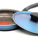 Cacerola Imusa 12 Cm Con Tapa Aluminio Color Azul Marino