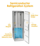 Mini Refrigerador Usb Magnético 5v 10w Oro Rosa