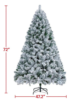Yaheetech - Arbol De Pino Artificial De Navidad De 6 Pies, F