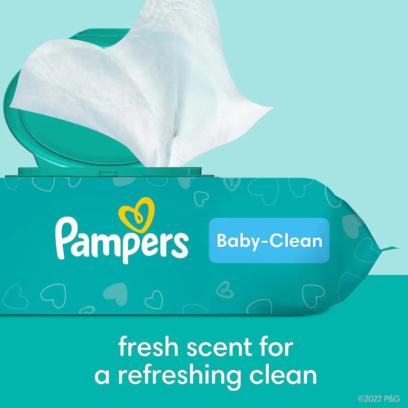 Pampers - Toallitas De Limpieza Perfumadas Para Bebe, 16 Uni