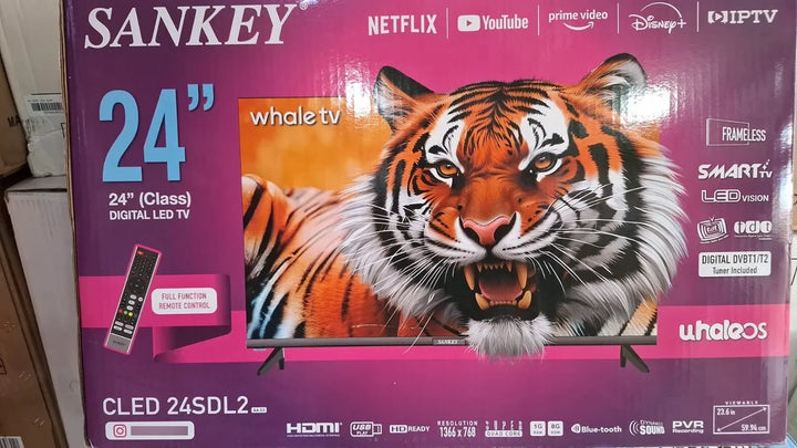 Tv Sankey 24 Pulgadas 110v Y 12 V