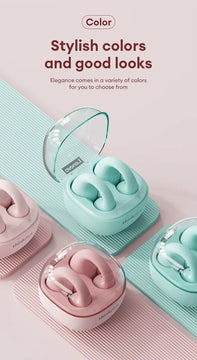 Auriculares inalámbricos Bluetooth Lenovo Lp13 Tws color verde claro