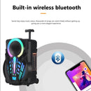 Parlante Altavoz Inalambrico Portatil Bluetooth 15 Pulgadas Negro