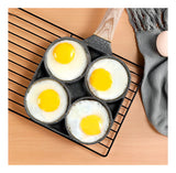 Sartén Antiadherente Para Desayuno, Huevo, Hamburguesa X4 1